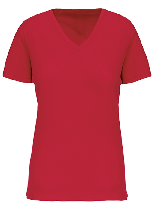 IMG: T-Shirt Damen V-Ausschnitt T-Shirt Damen V-Ausschnitt 